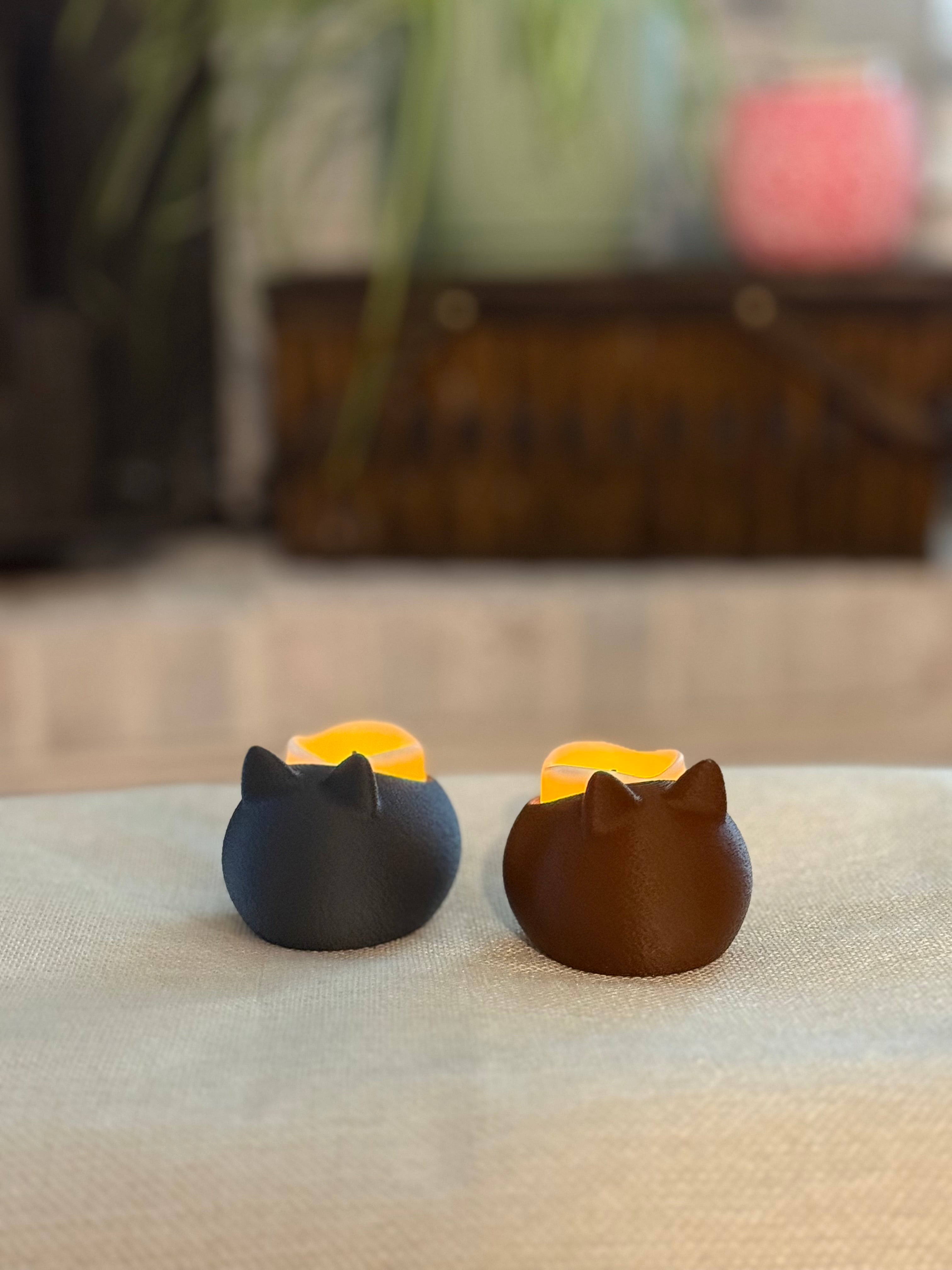 The Purr-fect Tea Light