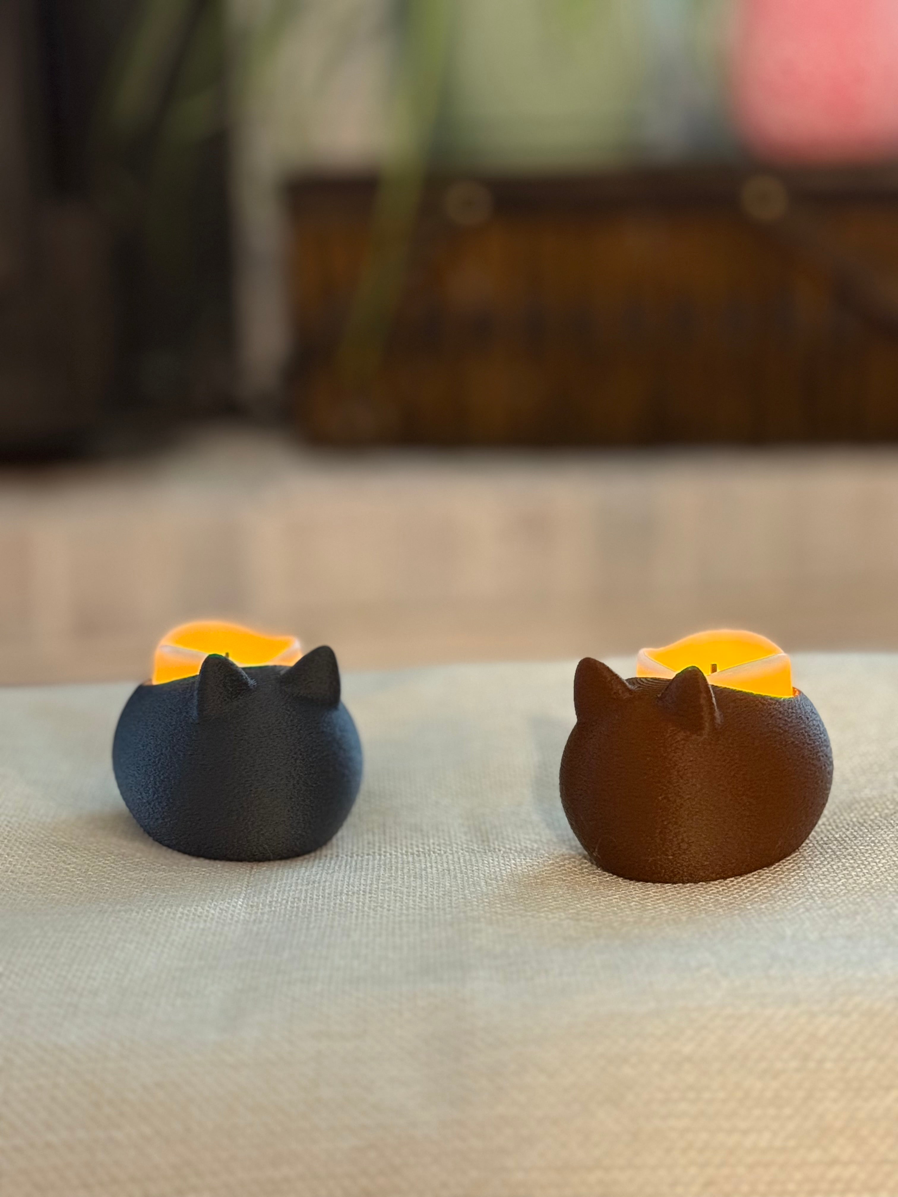 The Purr-fect Tea Light
