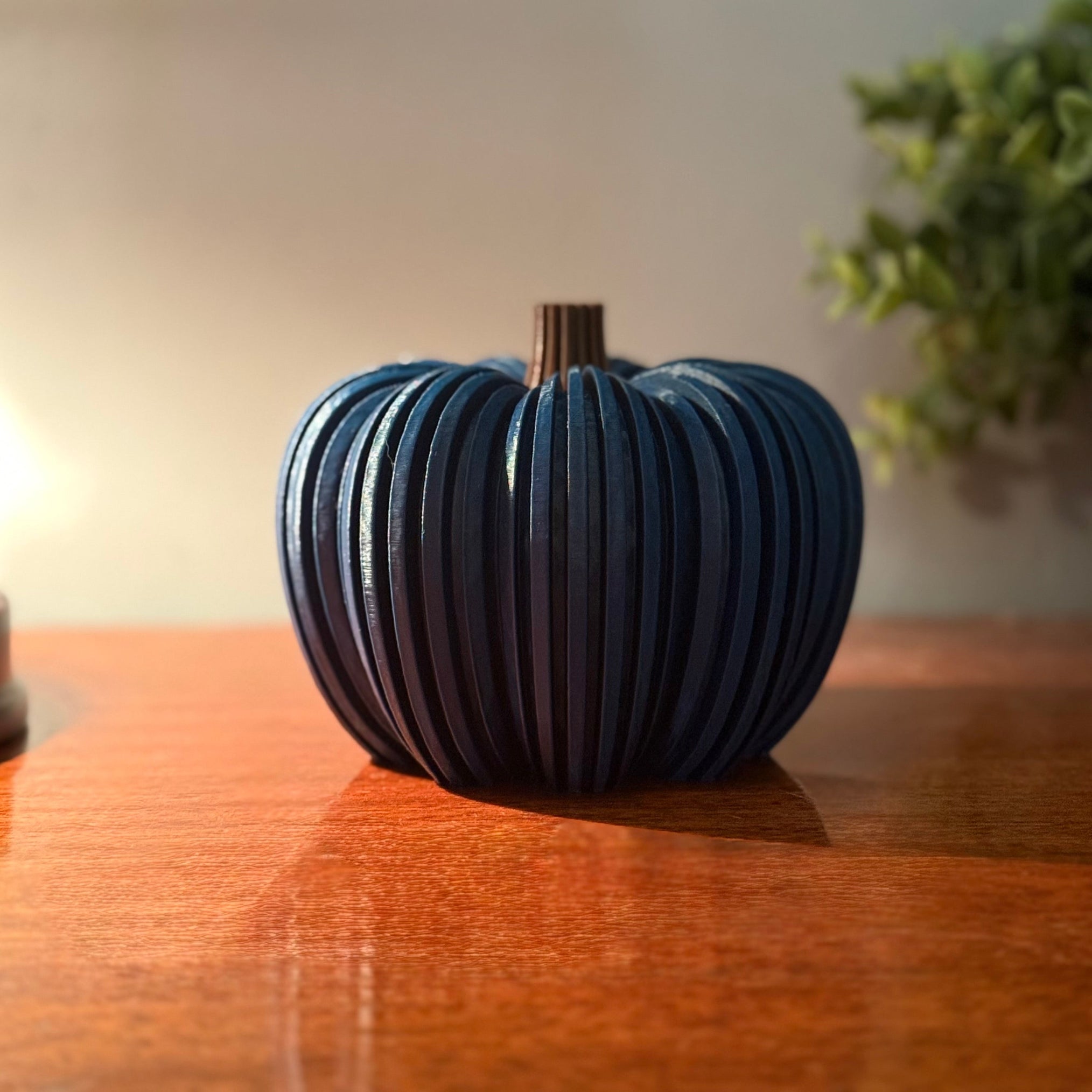 Harvest Ribbed Pumpkin