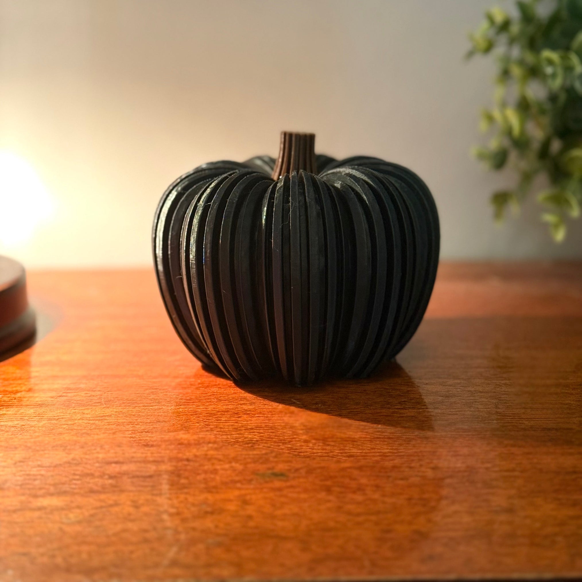 Harvest Ribbed Pumpkin