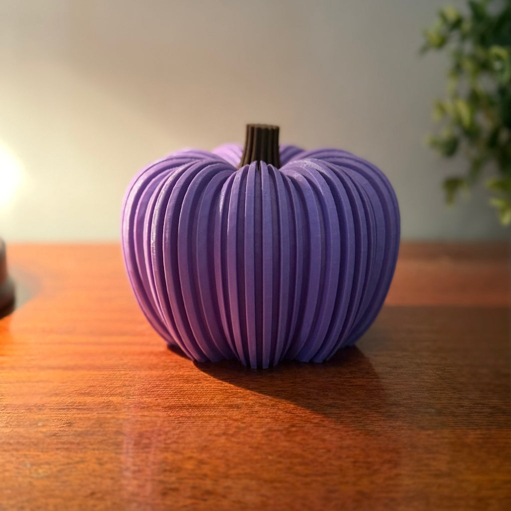 Harvest Ribbed Pumpkin