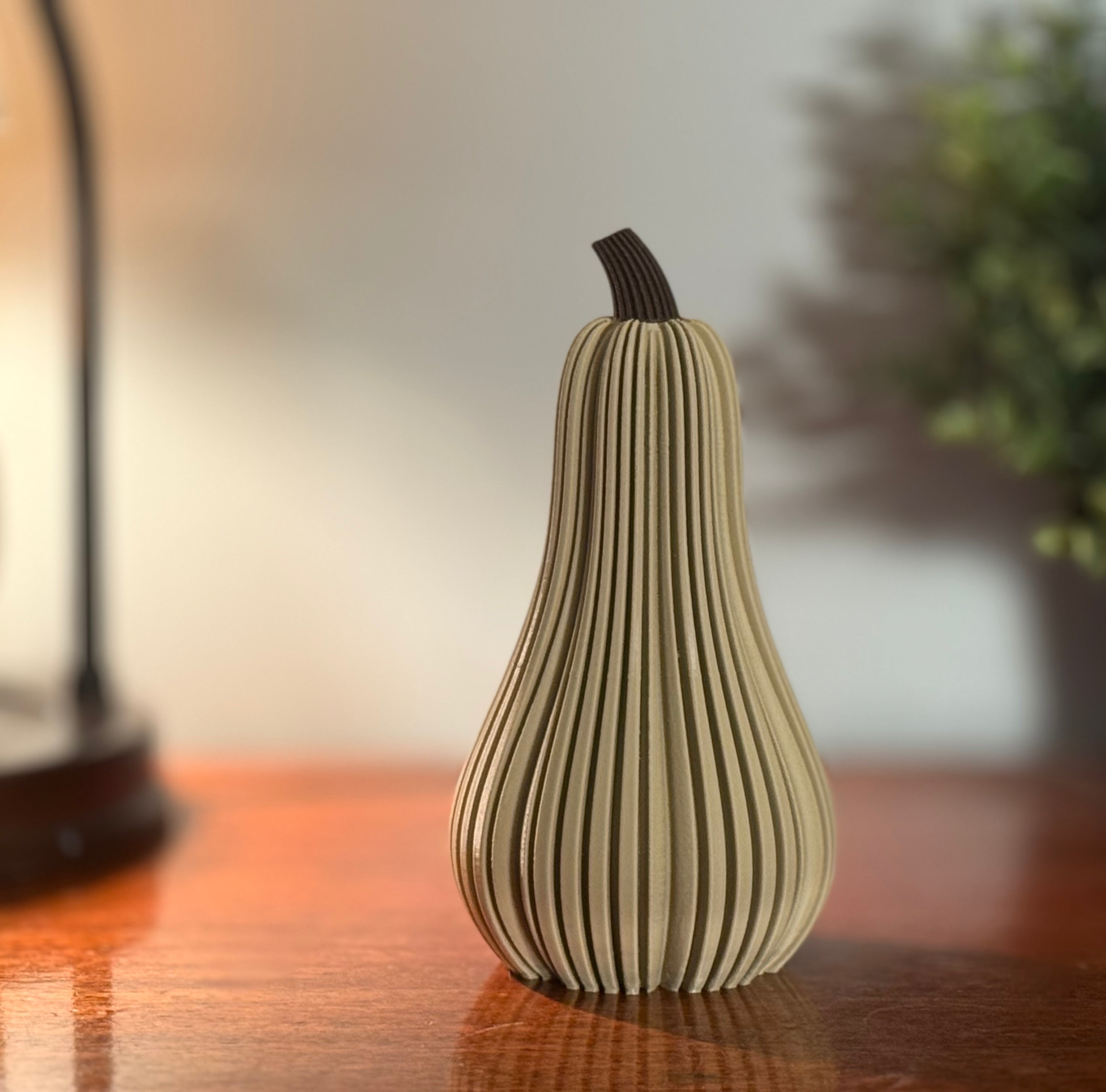 Modern 3D Printed Decorative Gourd