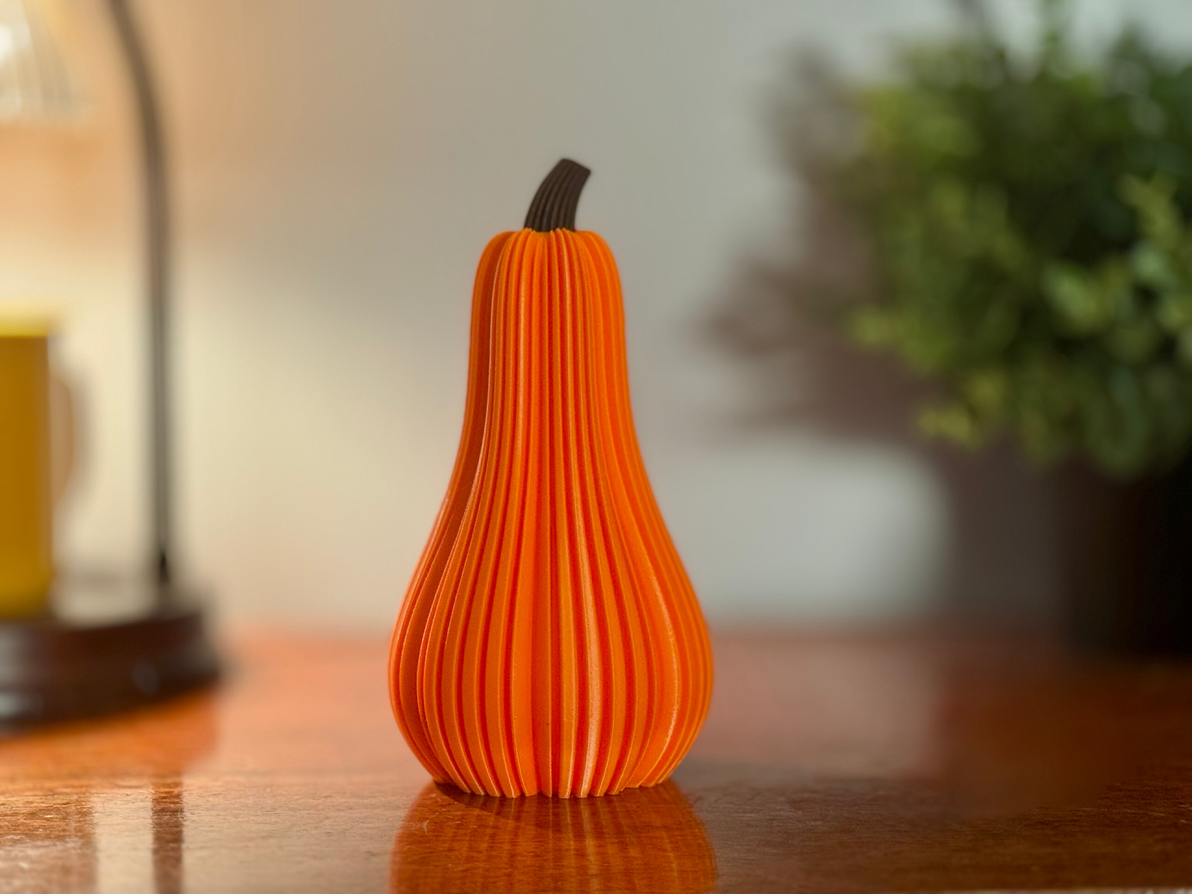 Modern 3D Printed Decorative Gourd